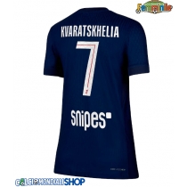 Maglie da calcio Paris Saint-Germain Khvicha Kvaratskhelia #7 Prima Maglia Femminile 2025-26 Manica Corta